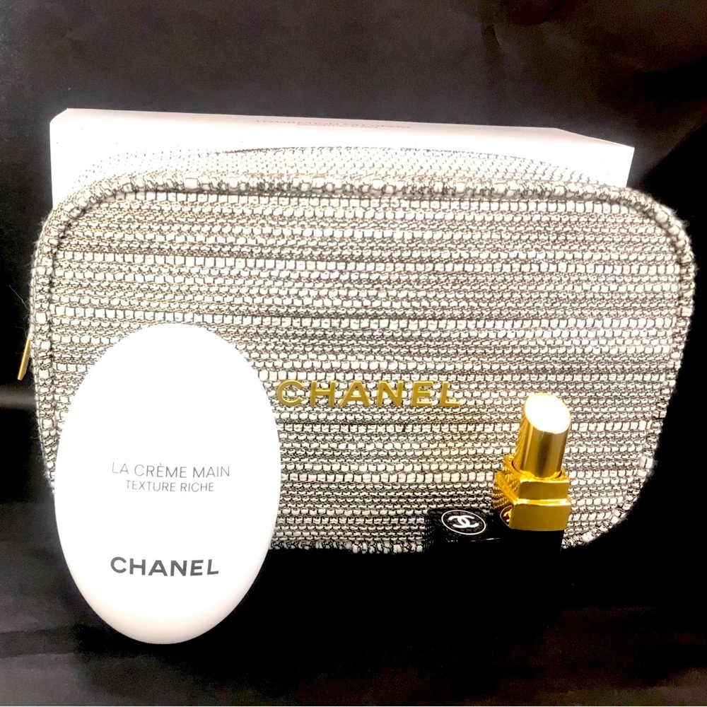 Chanel hydration 3 piece travel on-hand essentials set. Hand cream